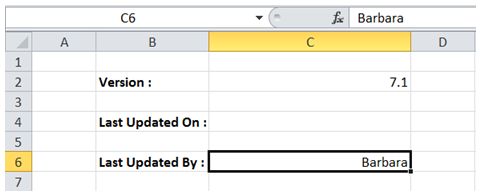 excel add timestamp to sheet entry