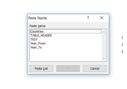 excel display names manager