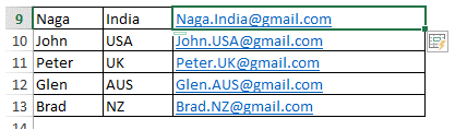 excel flash fill in excel