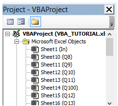 excel vba objects and properties