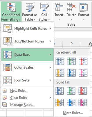 conditional formating