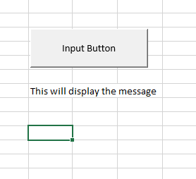 VBA input Box inputbox